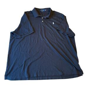 Ralph Lauren Polo Blue Label Black Polo Size Extra Extra Large XXL